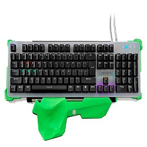 TECLADO MULTILASER GAMER MECÂNICO WARRIOR WYOT - TC216