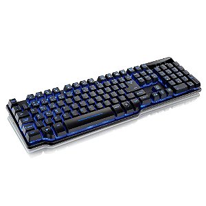 TECLADO MULTILASER GAMER SEMI MECÂNICO USB TC196