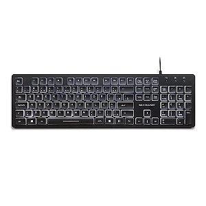 Teclado USB Office Iluminado Multilaser TC218