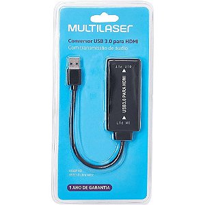 CONVERSOR USB MACHO X HDMI FEMEA WI347