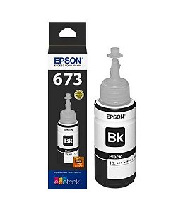 REFIL DE TINTA EPSON PRETO - T673120