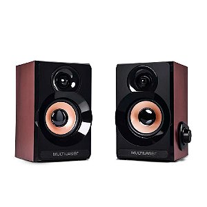 CAIXA DE SOM MULTILASER 6W RMS P2USB SP261