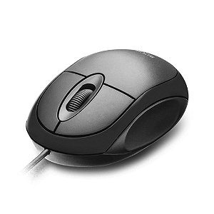 Mouse Multilaser Classic Box Óptico Full Preto - MO300