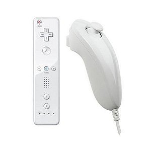 Controle Nintendo Wii Nunchuck Preto - Nintendo Wii Usado 