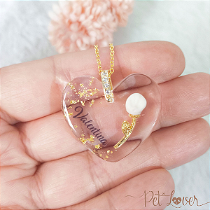 Pingente Coração – Dentinho Eternizado