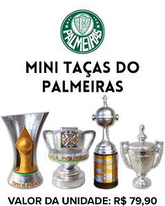 Mini Taças do Palmeiras