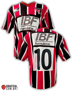 SPFC Sao Paulo Shirt Jersey 1991 1992 1993 #10 - Large