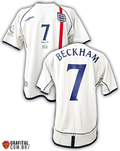 Inglaterra 2002 Tamanho M 72x52cm