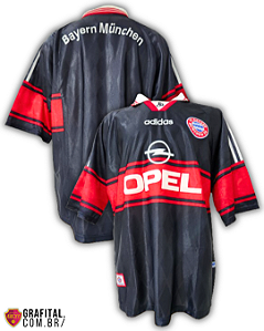 Bayern München 1997/1998 Tamanho GG 82x60cm