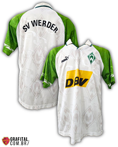 Werder Bremen 1995/1996 Tamanho G 74x53cm