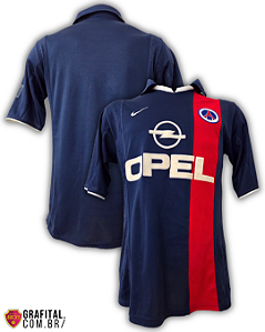 Paris Saint-Germain 2000/2001 Tamanho P 76x49cm