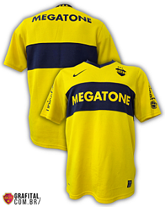 Boca Juniors 2008/2009 Tamanho M 72x52cm