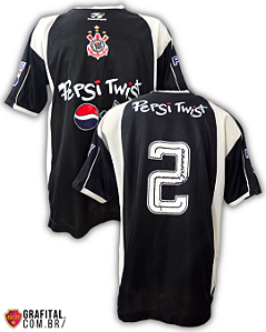 Corinthians 2002 Tamanho M 73x55cm