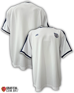 Inglaterra 1999/2001 Tamanho GG 77x62cm