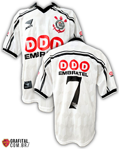 Corinthians 1998 Tamanho GG 77x54cm