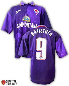 Fiorentina 1995/1996 Tamanho M 74x54cm