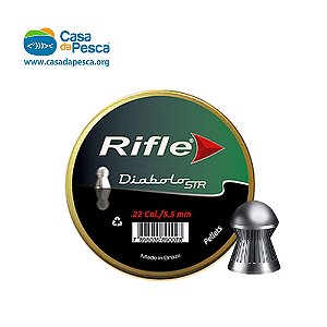 CHUMBINHO RIFLE DIABOLÔ 5.5 MM -  C/ 125