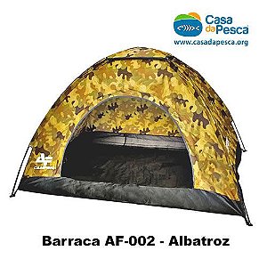 BARRACA AF-002 - CAMUFLADO MARROM - ALBATROZ