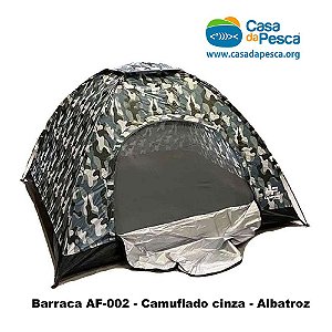 BARRACA AF-002 - CAMUFLADO CINZA - ALBATROZ