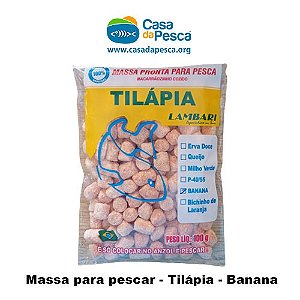 MASSA PARA PESCAR - TILÁPIA - BANANA