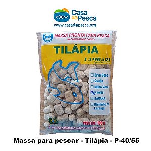 MASSA PARA PESCAR - TILÁPIA - P-40-55