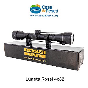 LUNETA ROSSI 4X32 COM MOUNT 3/8