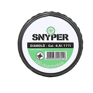CHUMBINHO SNYPER DIABOLÔ - CALIBRE 4.5 MM - C/250