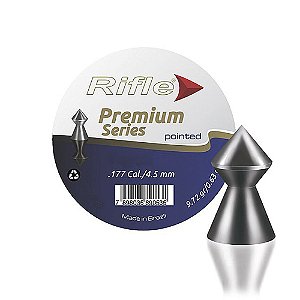 CHUMBINHO RIFLE POINTED - CALIBRE 4.5 MM - C/250