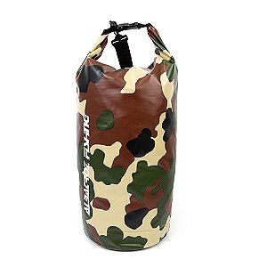 BOLSA CAMPBAG - VERDE CAMUFLADO - 10 LITROS - ALBATROZ