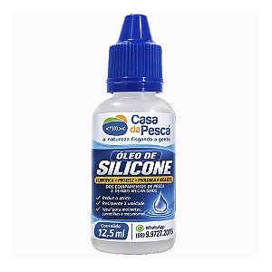ÓLEO DE SILICONE 100% - 12,5 ML