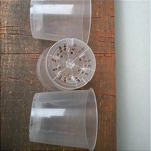 Vaso transparente 10 cm