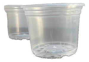 VASO TRANSPARENTE 14 CM - KIT 12