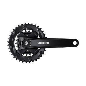 Pedivela Shimano Altus FC-MT101 40/30/22d 175mm Quadrada 9v - AFCMT101E002XLB