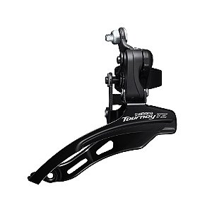 Câmbio Shimano Tourney Dianteiro FD-TZ500 42d 31.8mm Puxada Cima - AFDTZ500DSTM6