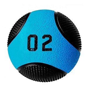 Medicine Ball 2Kg PRO - Bola de Pilates para Treino Funcional