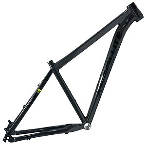 Quadro MTB 29 Absolute Nero 6 Cinza Alumínio 6061 Cabeamento Interno