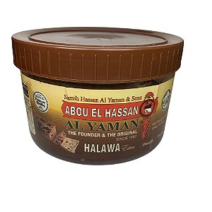 Doce Halawi de Chocolate Tradicional Al Yaman 454g Origem Árabe