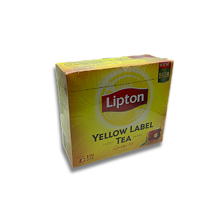 Chá Lipton Yellow Label com 100 Saquinhos