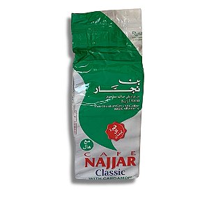 Cafe Árabe Najjar Cardamomo Classic 400g Origem Líbano