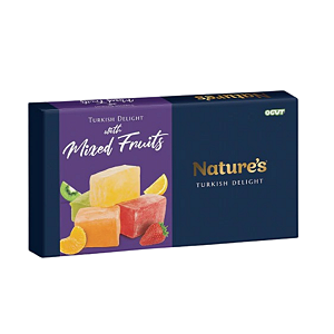 Manjar Turco Mix de Frutas 250g Ogut Importado
