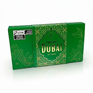 Chocolate Branco Dubai Recheado com Pistache by Chocly 175g Qualidade Premium