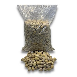 Pistache Torrado com Casca Levemente Salgado 1 Kg qualidade Premium