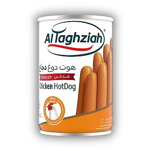 Salsicha Hot Dog de Frango Al Taghziah 380g Importado Líbano