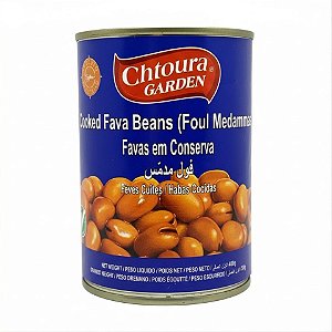 Fava em Conserva Árabe Chtoura Garden 400g
