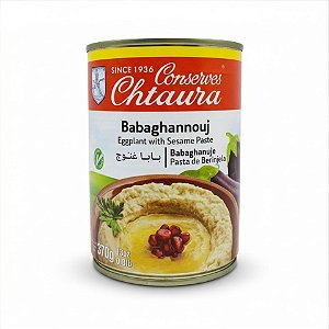 Babaghannouj Pasta de Berinjela com Gergelim 370g Chtaura