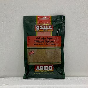 Tempero 7 Mixed Abido Spices 100g
