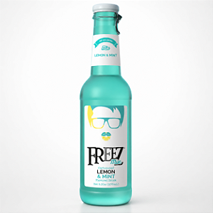 Bebida Gaseficada Freez Limão e Menta 275ml Zero Alcool
