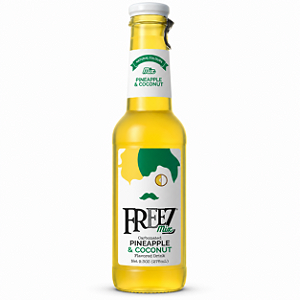 Bebida Freez Mix Gaseficada Abacaxi e Coco 275ml Importada