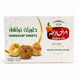 Biscoitos Árabes Sortidos AlAhlam 500g