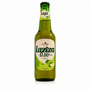 Cerveja Sem Álcool Laziza Maçã Apple 330ml Importada